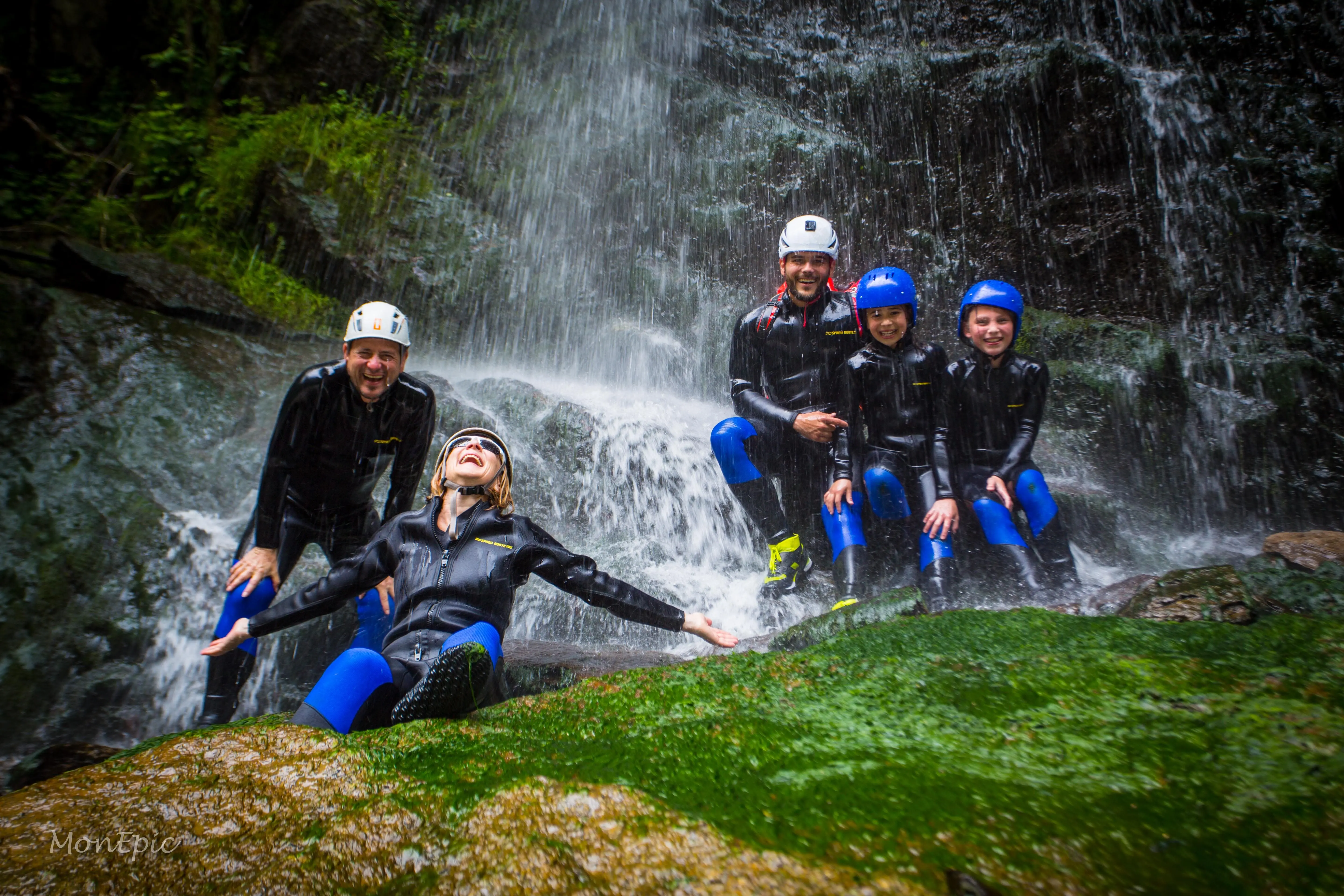 Familien Canyoning