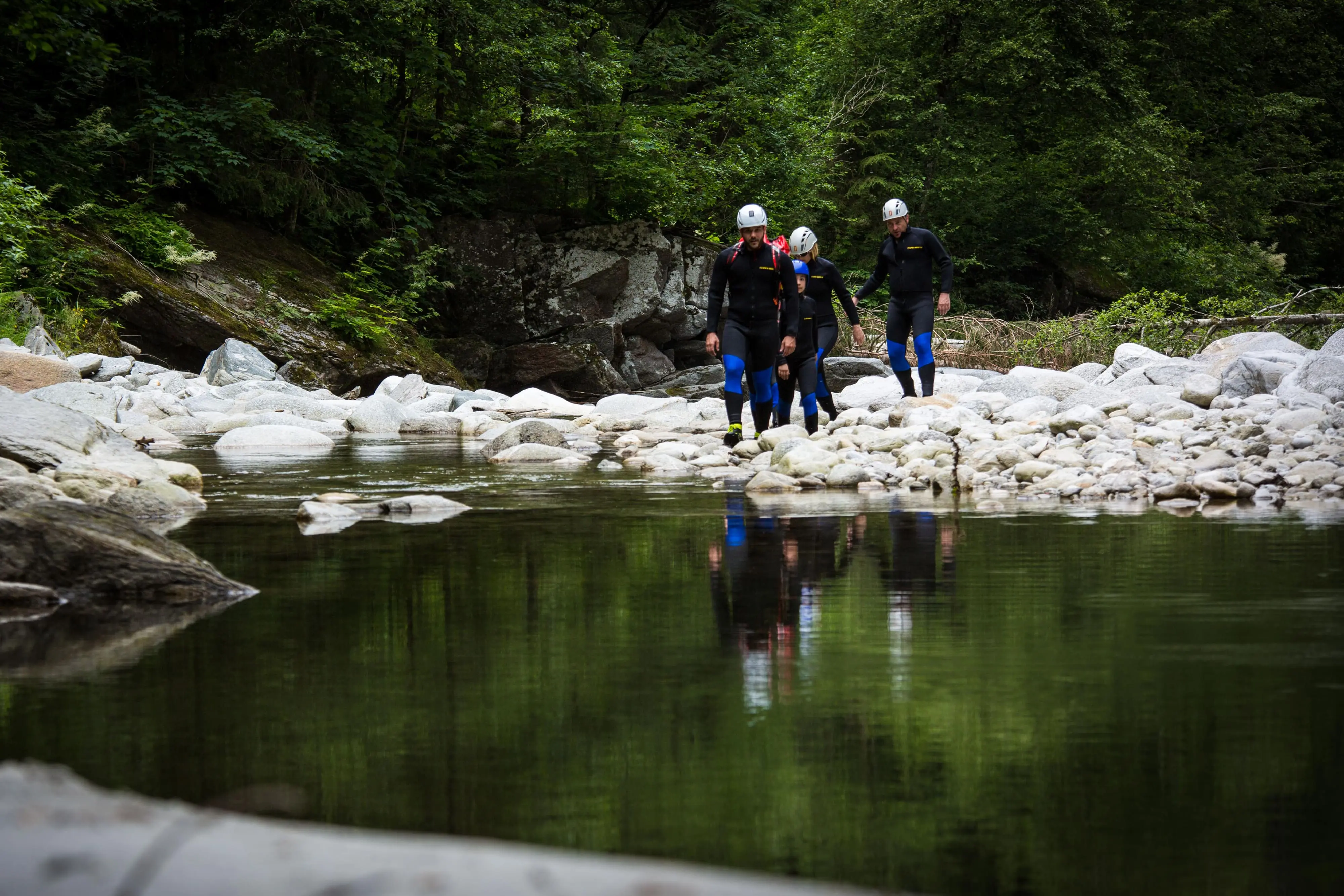 Familien Canyoning